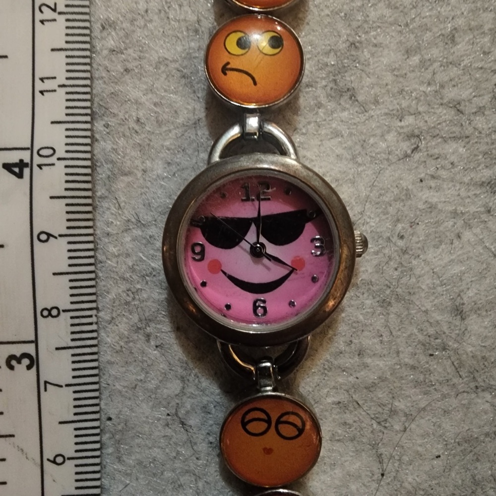 Pink Emoji Watch